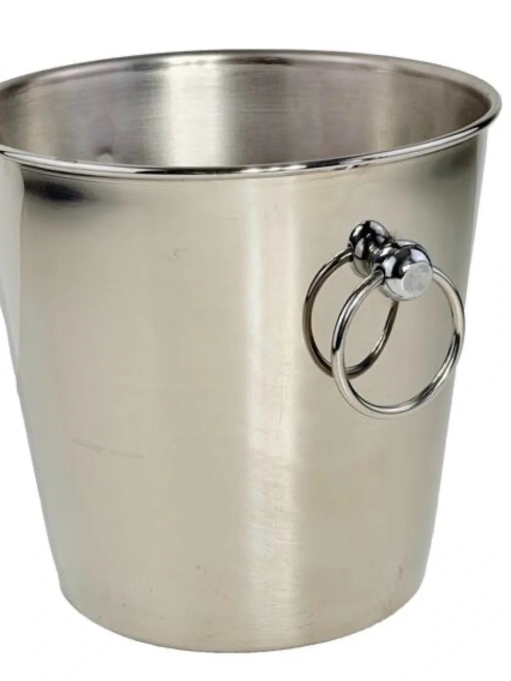 Williams Sonoma Polished Stainless Steel Ice Bucket